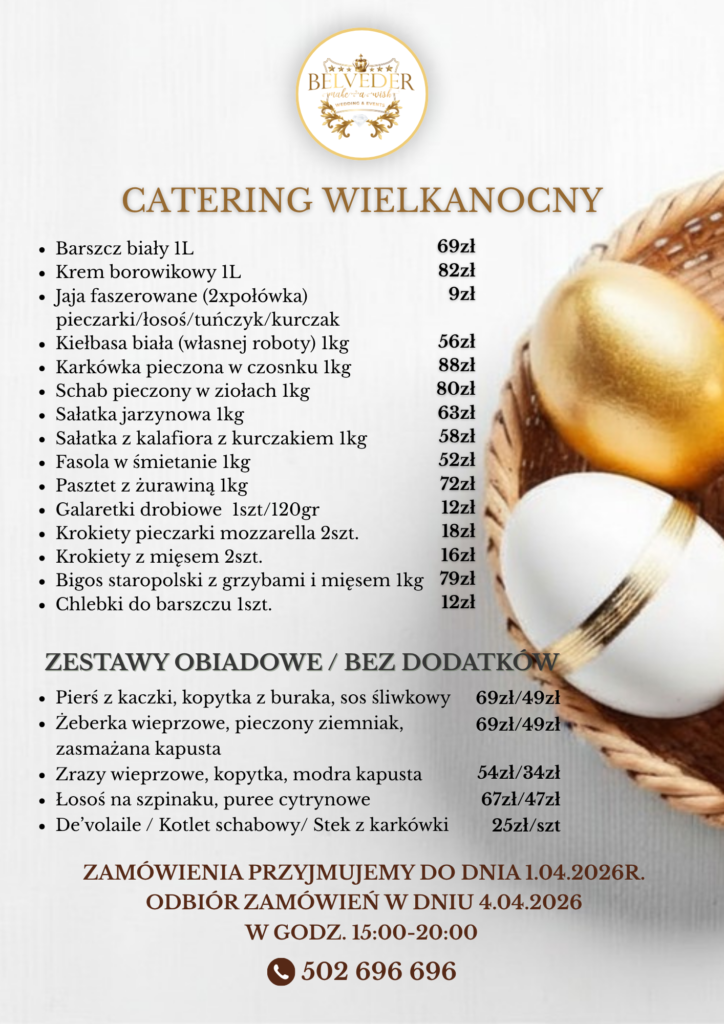catering wielkanoc 2026